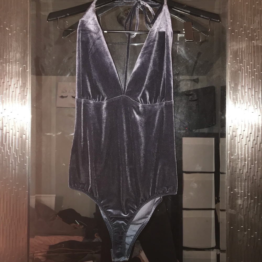 Velvet bodysuit